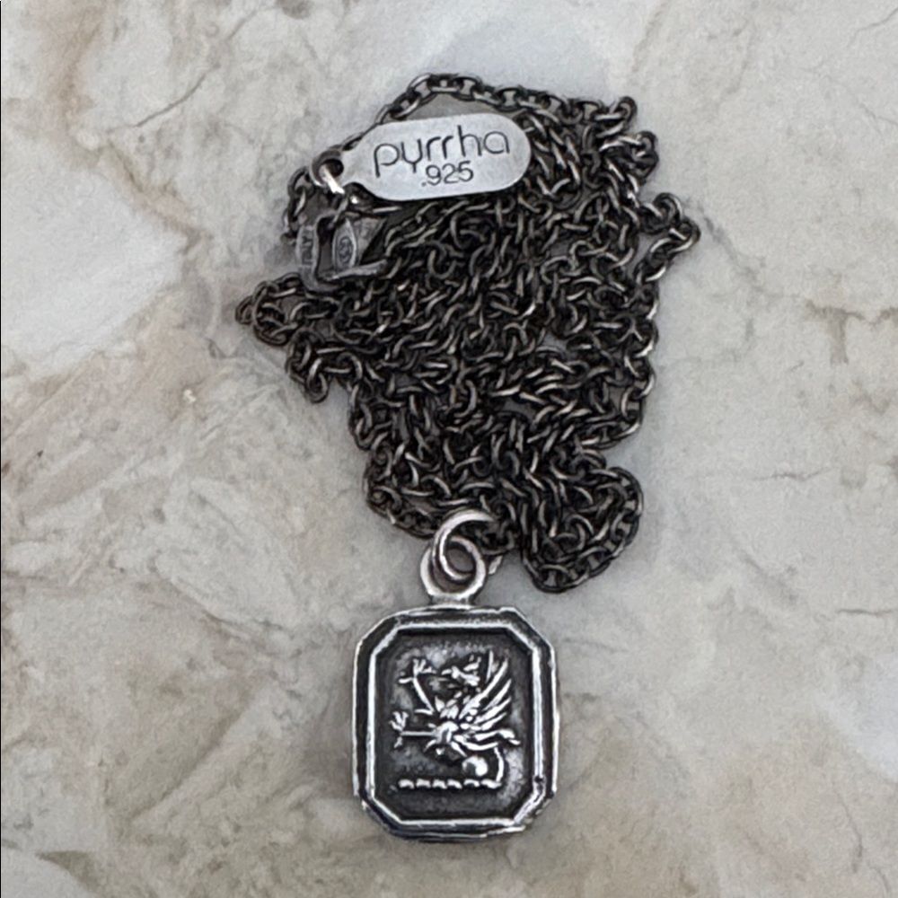 Pyrrha “FEARLESS” - LIMITED EDITION 925 Sterling Silver 22” Pyrrha Chain